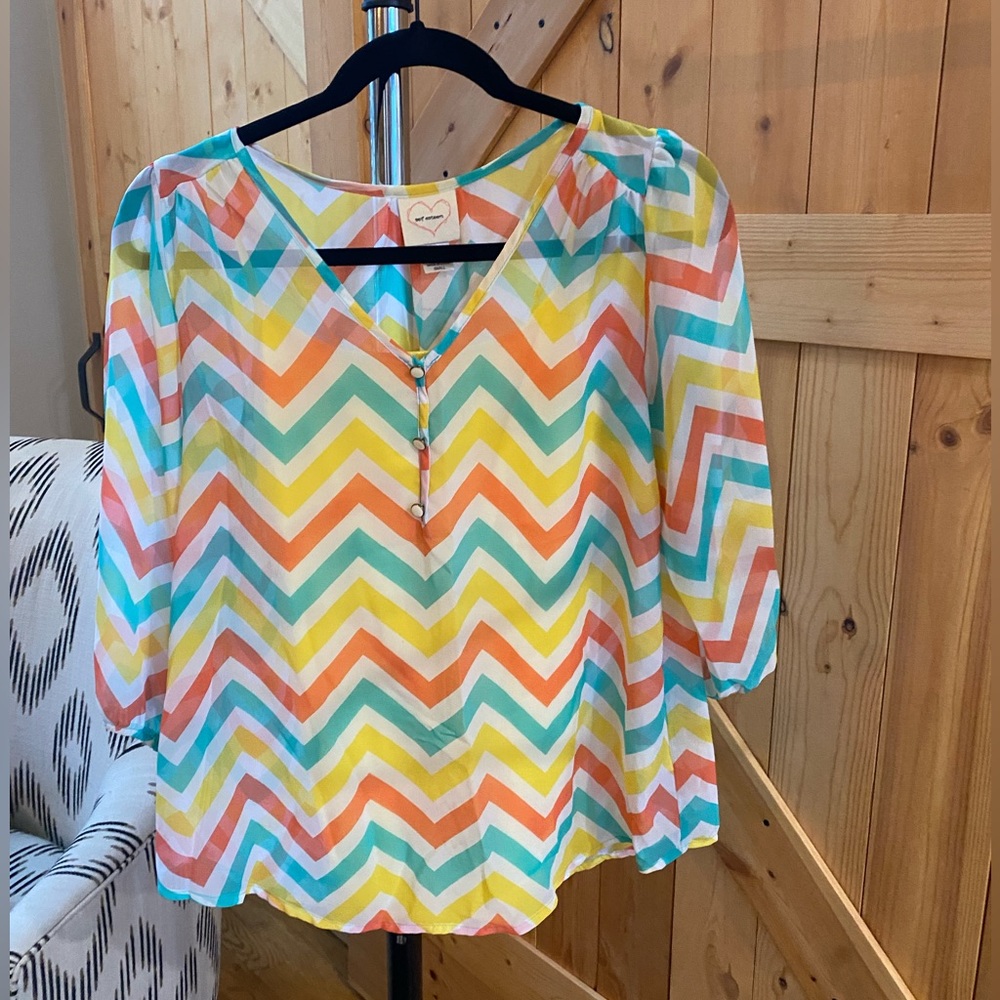 Fun shirt with undershirt for spring
